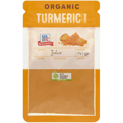 Mccormick Organic Turmeric Ground 17g