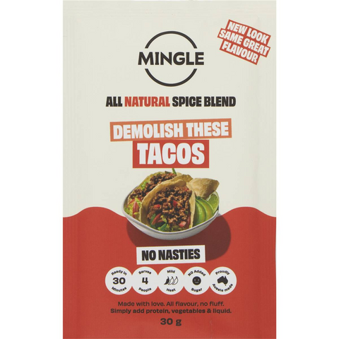 Mingle Taco Mexican Fiesta Spice Blend 30g