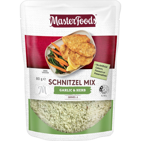 Masterfoods Schnitzel Mix Garlic & Herb 80g