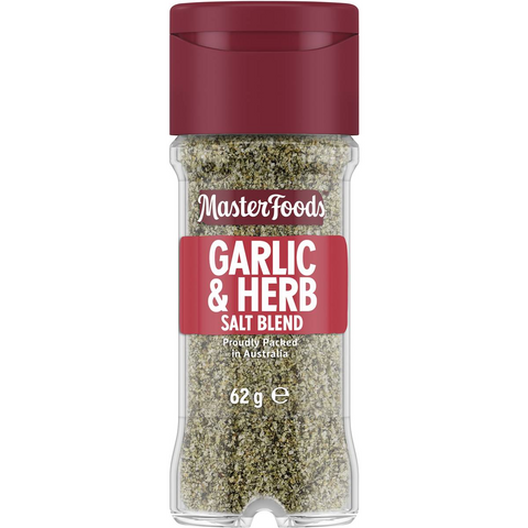 Masterfoods Garlic & Herb Salt Seasoning 62g