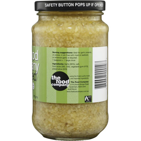 The Food Company Garlic Chopped 375g