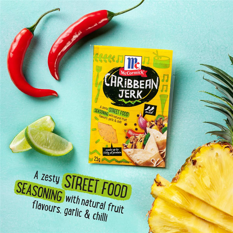 Mccormick Caribbean Style Street Food Seasoning 25g