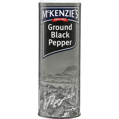 Mckenzie's Pepper Black Ground 100g