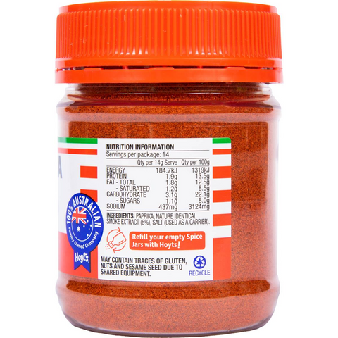 Hoyts Paprika Sweet Smoked 140g