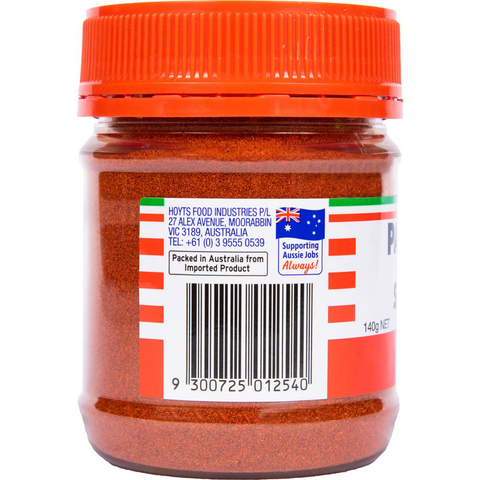 Hoyts Paprika Sweet Smoked 140g