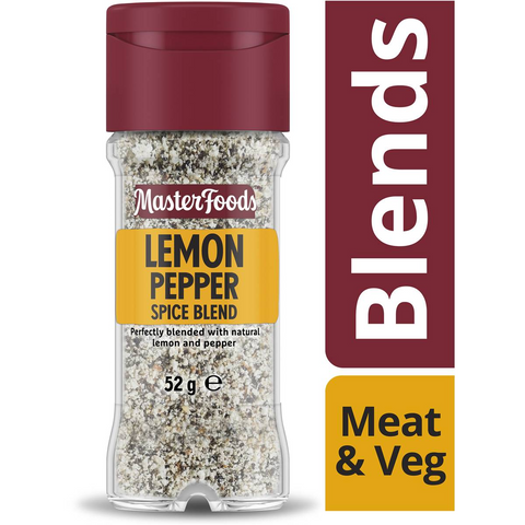 Masterfoods Lemon Pepper Seasoning 52g