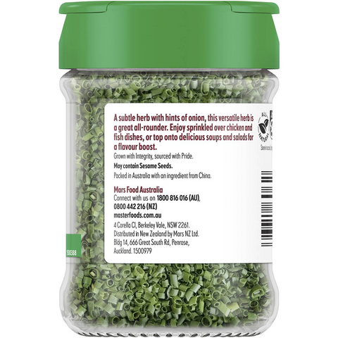 Masterfoods Chopped Chives 7g