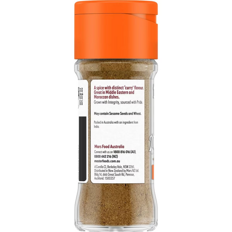 Masterfoods Ground Cumin Seeds 25g