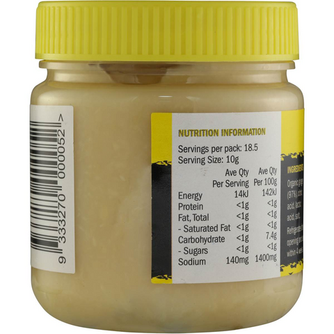 Just Foods Crushed Ginger Organic 185g