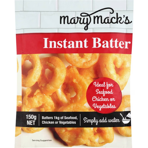 Mary Mack's Instant Batter Mix 150g