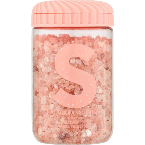 Natural Pink Himalayan Rock Salt Grinder 370g