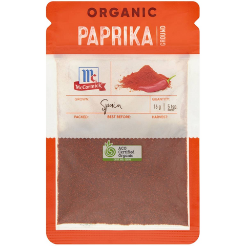 Mccormick Organic Paprika Ground 16g