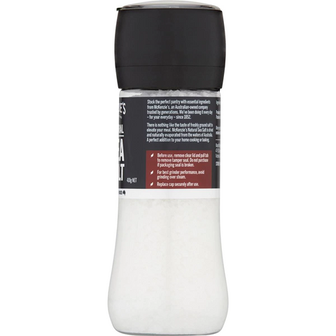 Mckenzie's Natural Sea Salt Grinder 410g