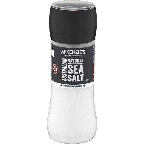 Mckenzie's Natural Sea Salt Grinder 410g