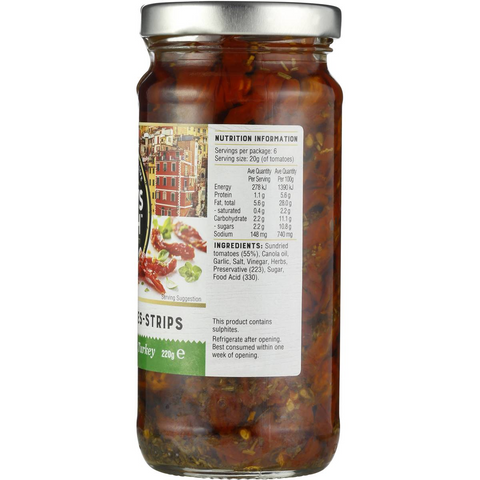 Always Fresh Sundried Tomatoes Strips 220g