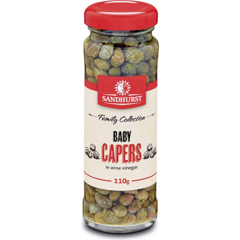 Sandhurst Baby Capers In Wine Vinegar 110g