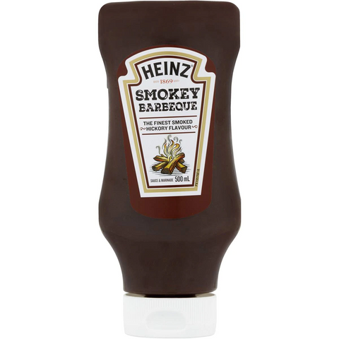 Heinz Smokey Bbq Sauce Barbecue Sauce 500ml