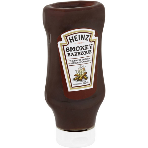 Heinz Smokey Bbq Sauce Barbecue Sauce 500ml