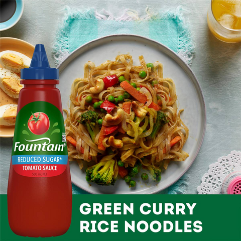 Fountain Tomato Sauce Reduced Sugar 500ml