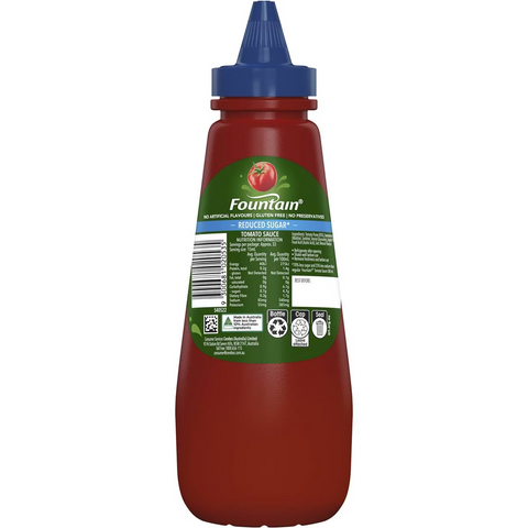 Fountain Tomato Sauce Reduced Sugar 500ml