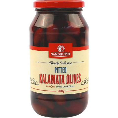 Sandhurst Olives Kalamata Pitted 500g