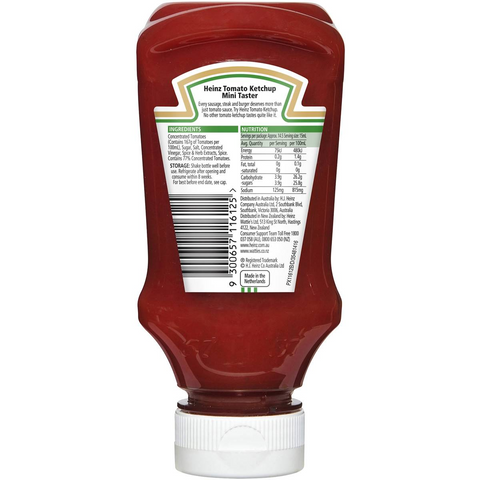 Heinz Ketchup Tomato Sauce 220ml