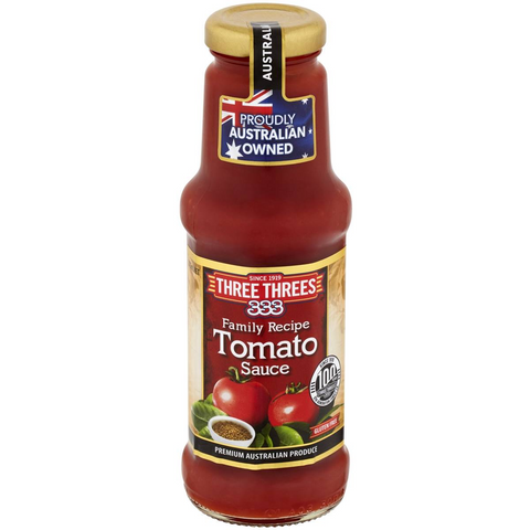 Three Threes Tomato Sauce 275ml