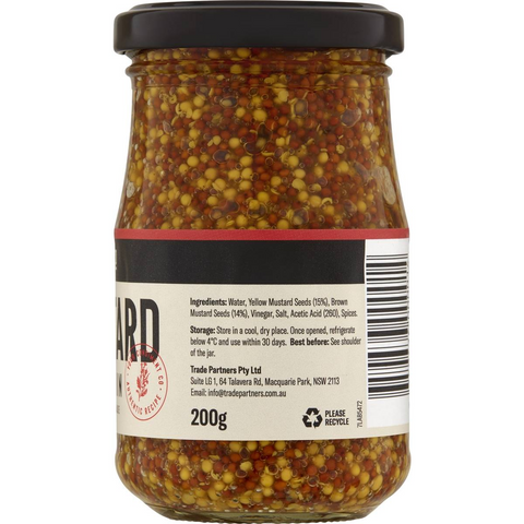 Your Condiment Co. Wholegrain Mustard 200g