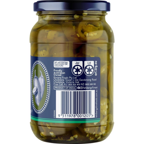 Fehlbergs Jalapenos Pickled 470g