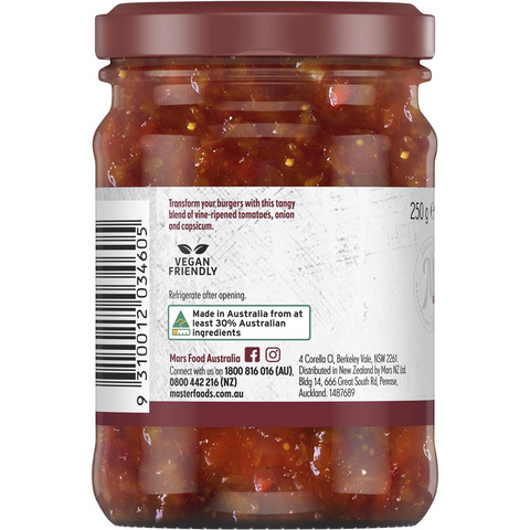 Masterfoods Tomato Relish 250g