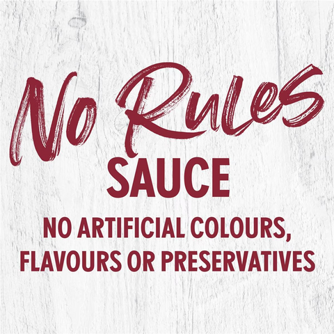 Masterfoods Garlic & Truffle Flavour No Rules Sauce 250ml