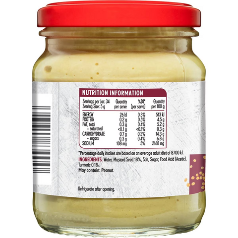 Masterfoods Dijon Mustard 170g