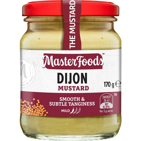 Masterfoods Dijon Mustard 170g