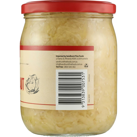 Sandhurst Sauerkraut 500g