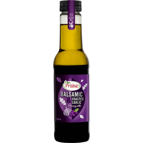 Praise Deli Style Balsamic & Roasted Garlic 250ml