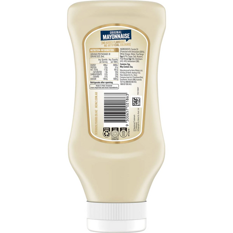 Heinz Seriously Good Mayonnaise Original Mayo 500ml