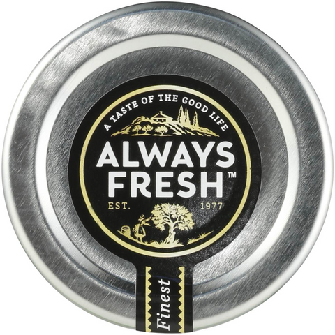 Always Fresh Black Olives Pitted 220g