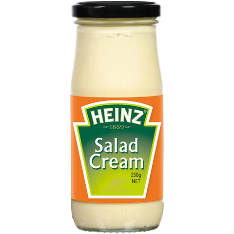 Heinz Salad Cream With Natural Flavours & No Preservatives 250g