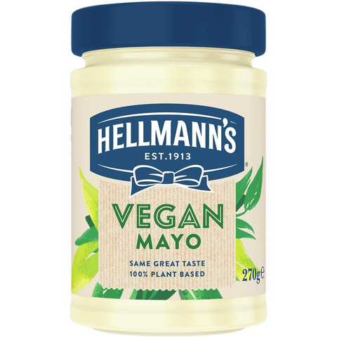 Hellmann's Vegan Mayonnaise Jar 270g