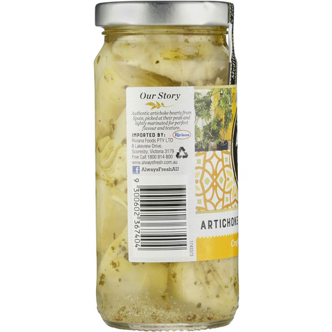 Always Fresh Marinated Artichoke Hearts 230g