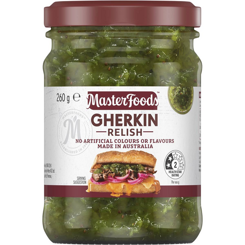 Masterfoods Classic Gherkin Relish 260g