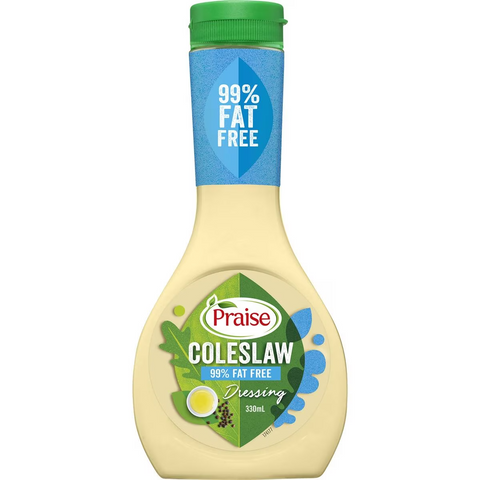 Praise Dressings Coleslaw 99% Fat Free 330ml