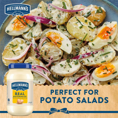 Hellmann's Real Mayonnaise Jar Real Mayonnaise 400 G