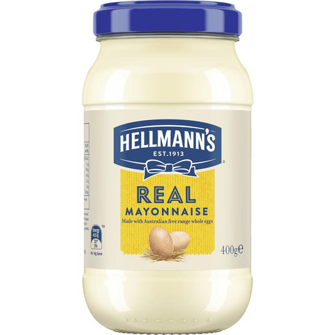 Hellmann's Real Mayonnaise Jar Real Mayonnaise 400 G