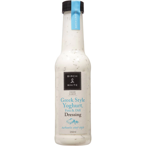 Birch & Waite Salad Dressing Greek Yoghurt Feta & Dill 250ml