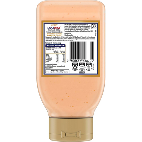 Heinz Saucy Sauce Mayonnaise Ketchup Mayo Tomato Sauce Blend 295ml