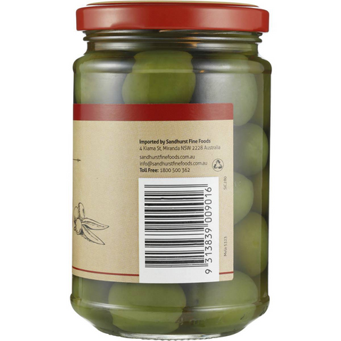 Sandhurst Olives Green Sicilian 280g