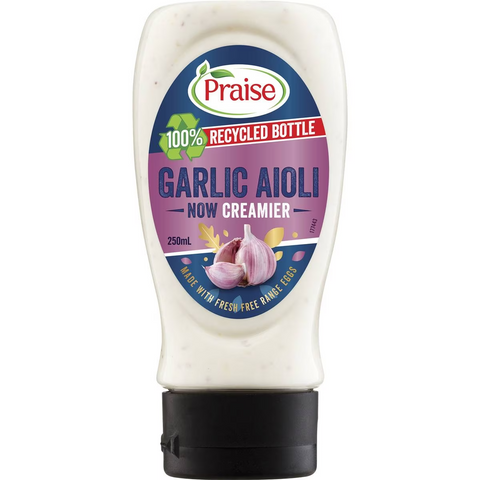 Praise Aioli Mayonnaise Deli Style Classic 250ml