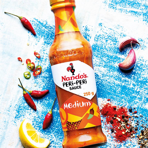 Nando's Medium Peri-peri Chilli Sauce Peri Peri Sauce 250g