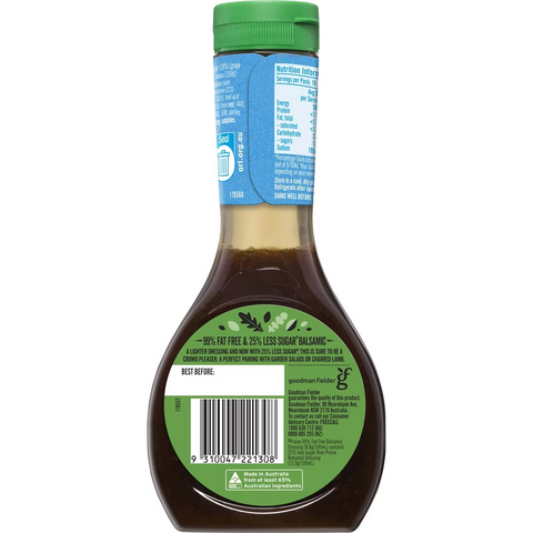 Praise Balsamic Dressing 99% Fat Free 330ml